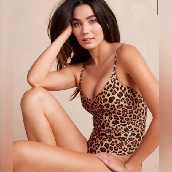 Summersalt Marina Leopard One Piece Swimsuit Size 6